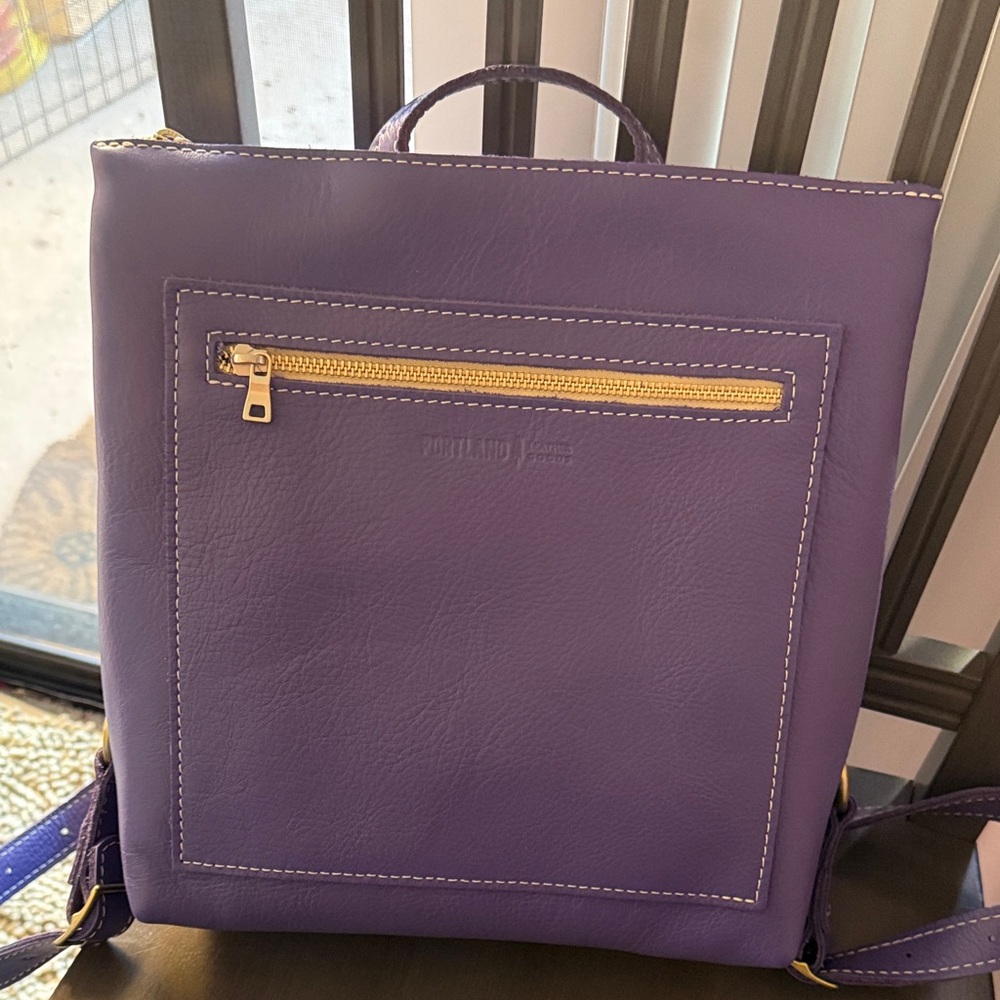 Portland Leather Goods - Classic Tote Backpack - Morning Glory